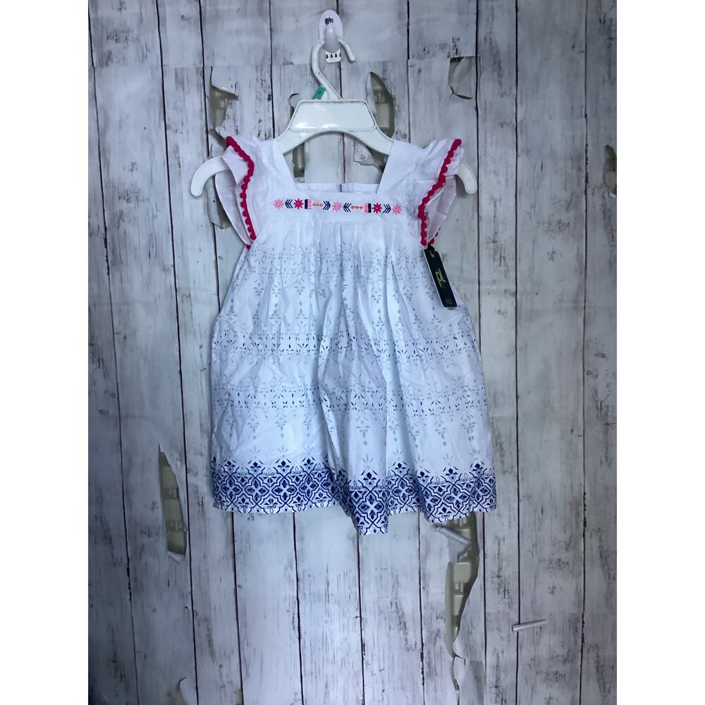 PL KIDS NWT PETITE LEM KIDS DRESS WHITE SIZE 3